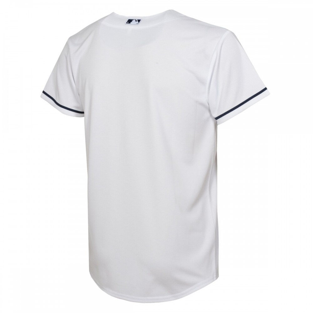 Tampa Bay Rays Youth Alternate Replica Team Jersey - White-Pro Kit Vault | Brand New 26/27 Sports Jerseys